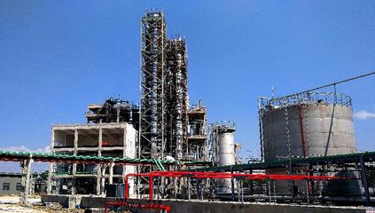 浙江陜鼓能源開發合成革DMF高濃度廢水集中回收處置項目工藝調試成功