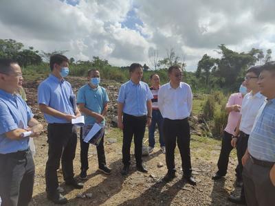 馬育紅實(shí)地推進(jìn)廳重點(diǎn)項(xiàng)目前期工作